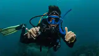 echo divers koh tao diver underwater