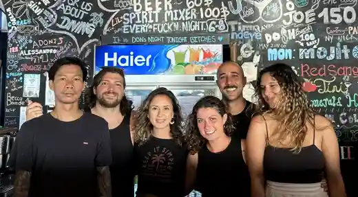 echo hostel koh tao social bar community vibe kohtao thailand